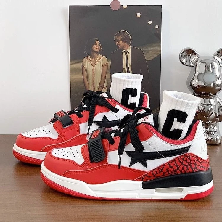 莆田系列厚底板鞋运动休闲鞋胶粘休闲板鞋ins时尚低帮鞋子百搭