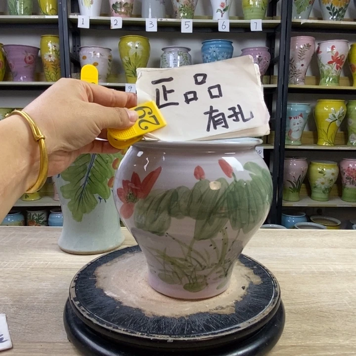 景德镇高温陶瓷花盆