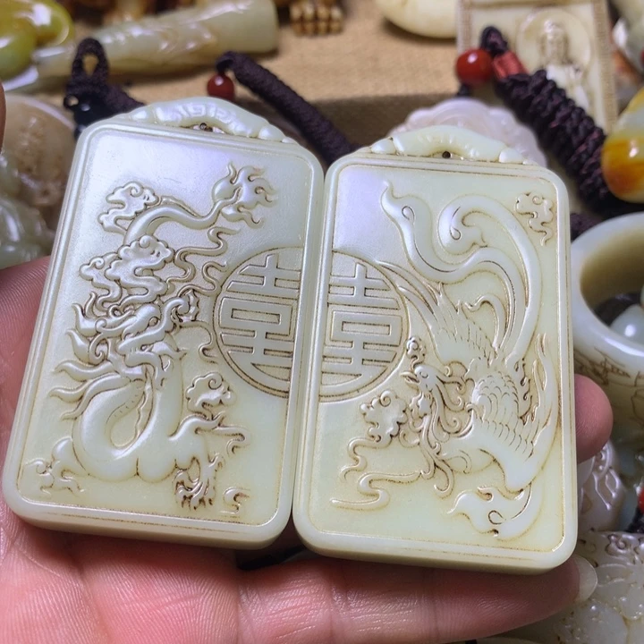 未镶嵌和田玉挂件昊*
