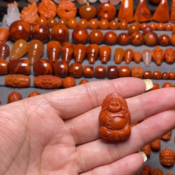 南红玛瑙未镶嵌配饰