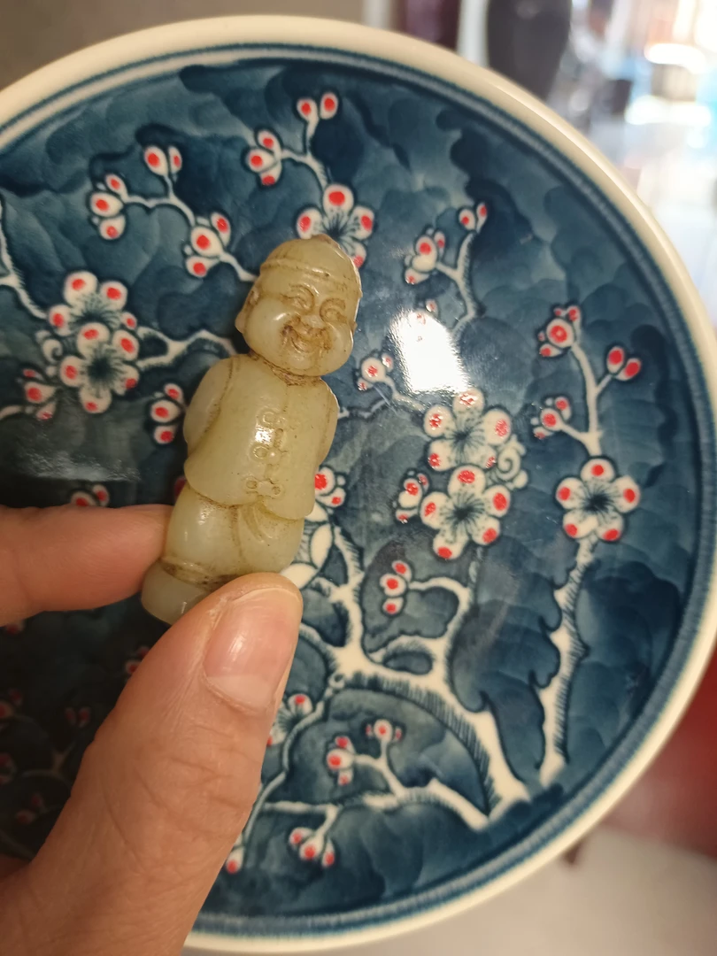 新号开播瓷盘一个