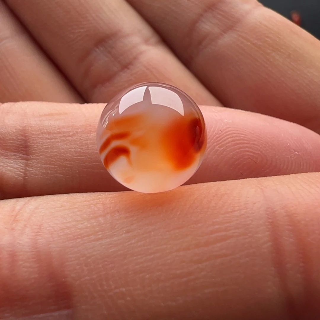 南红玛瑙未镶嵌圆珠11.3