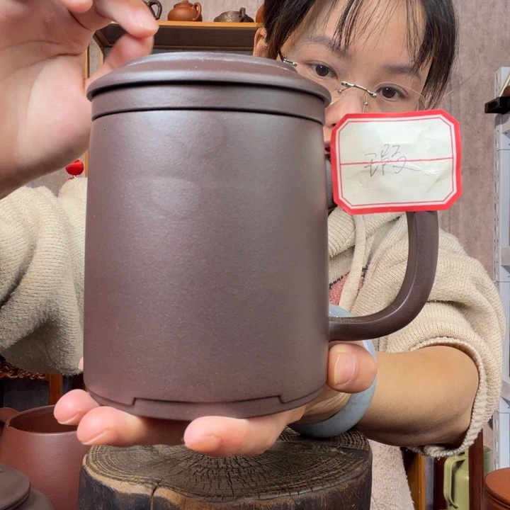 茶杯紫砂原矿紫砂杯