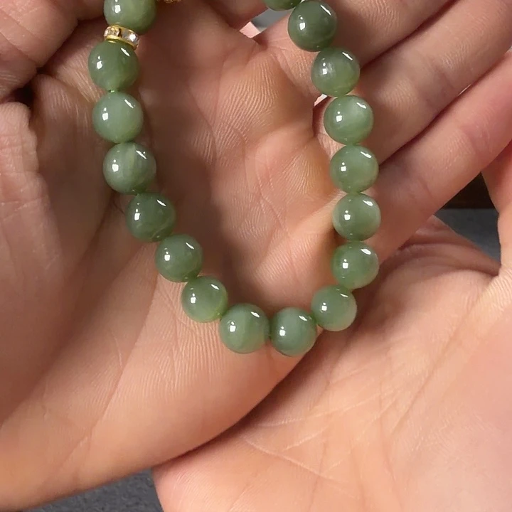 和田玉未镶嵌颈饰和田玉手串