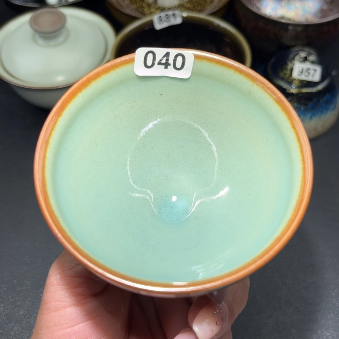 茶盏40 建盏单盏放大漏……