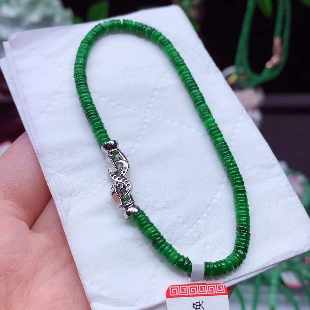 翡翠未镶嵌手链翡翠