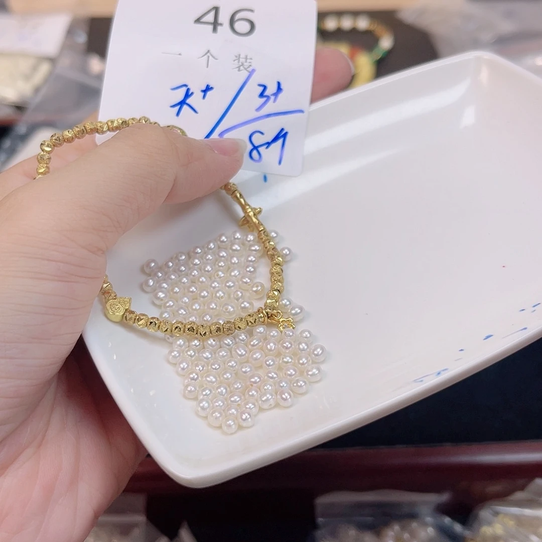 玻璃925银46 。