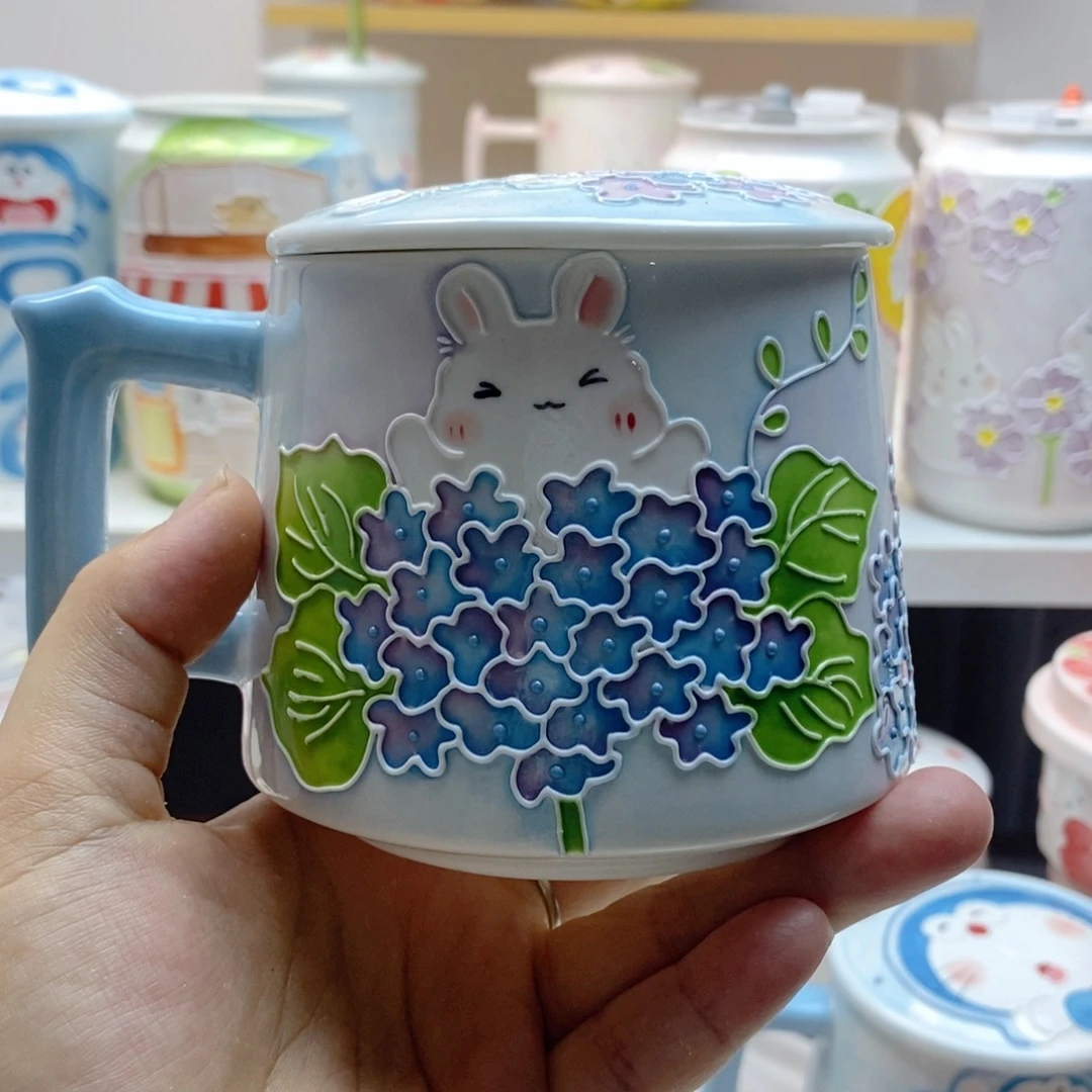 手绘手工制作陶瓷瑕疵47