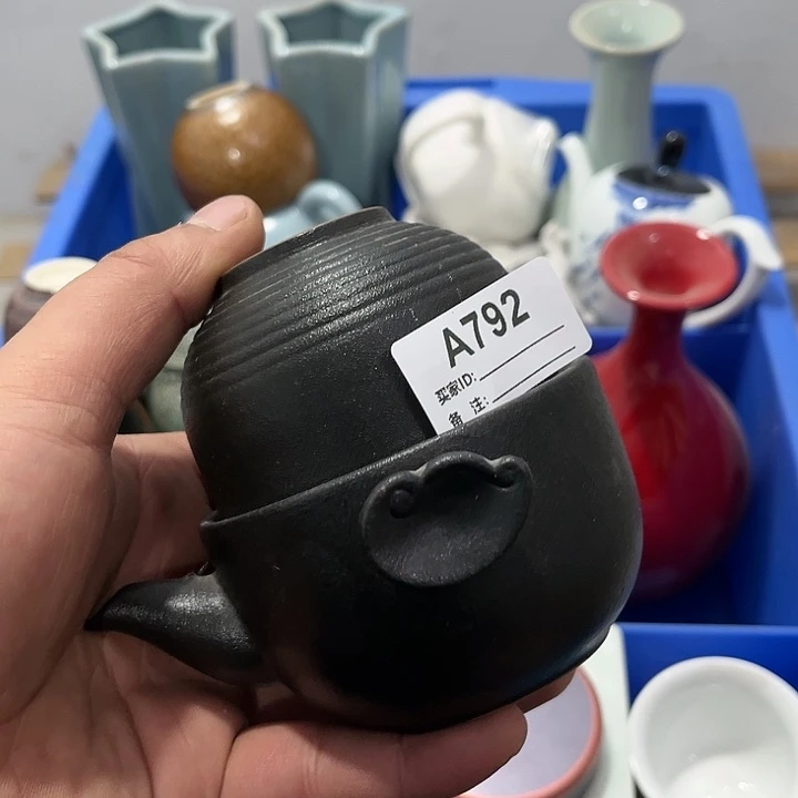 茶具默认微瑕瓷器、茶具、壶、摆件，介意勿拍