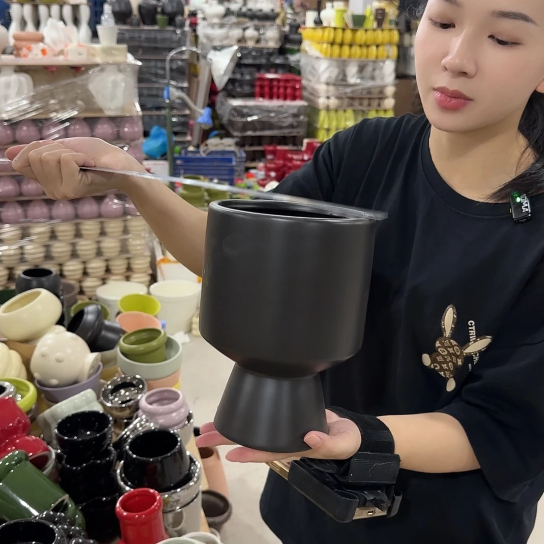 中号花盆花盆花盆无孔