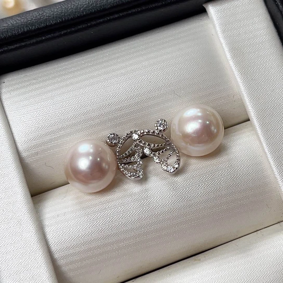 淡水珍珠戒指银S925镶嵌