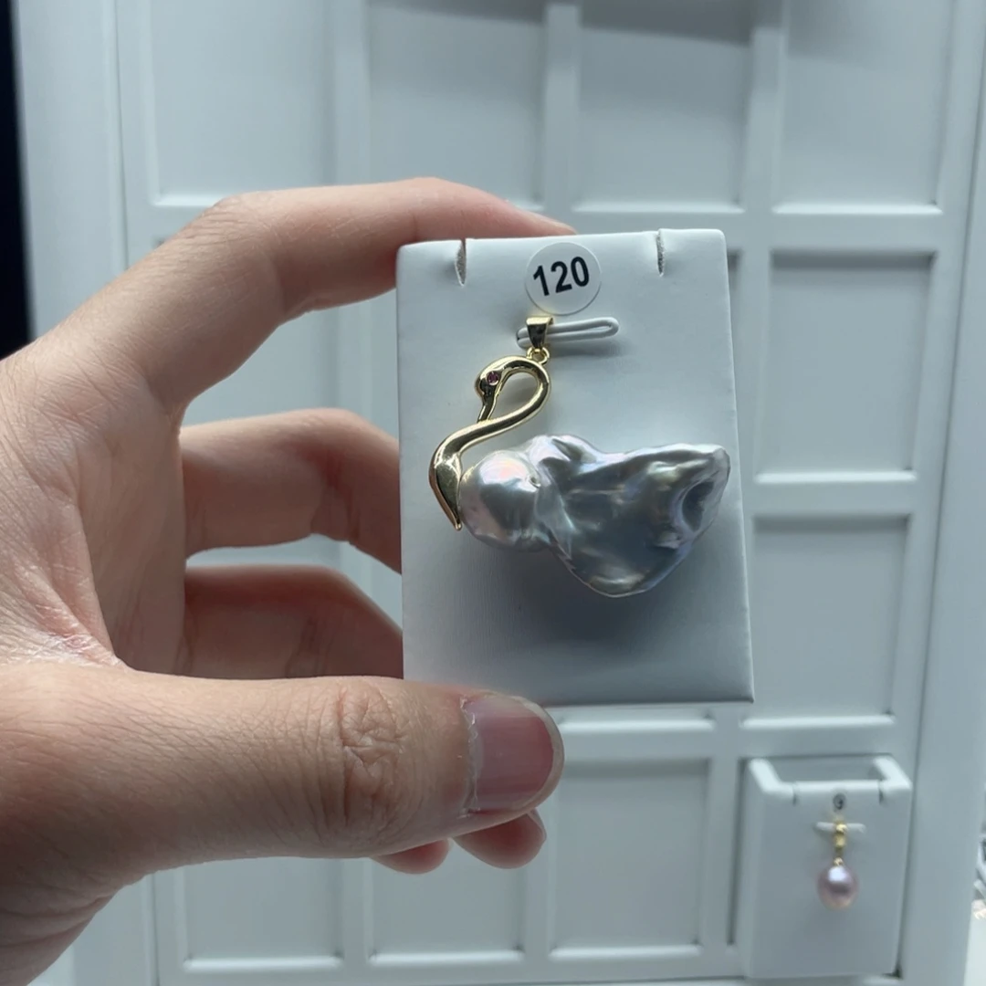 淡水珍珠颈饰合金