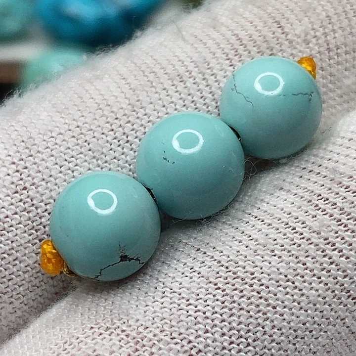 绿松石未镶嵌天然原矿 地大质检