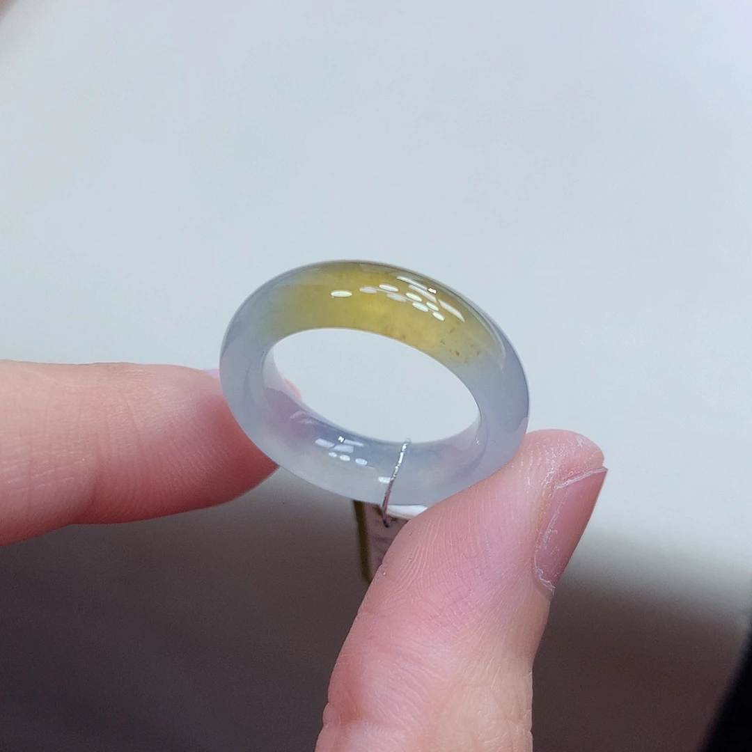 翡翠未镶嵌戒圈14号