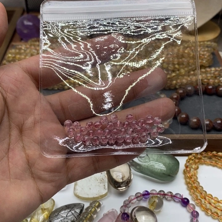 水晶手链未镶嵌大*丽金草莓