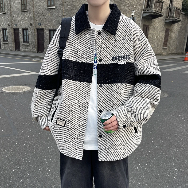 BIAOBIN/彪宾青少年男生夹克2025春季新款外套时尚休闲学生上衣