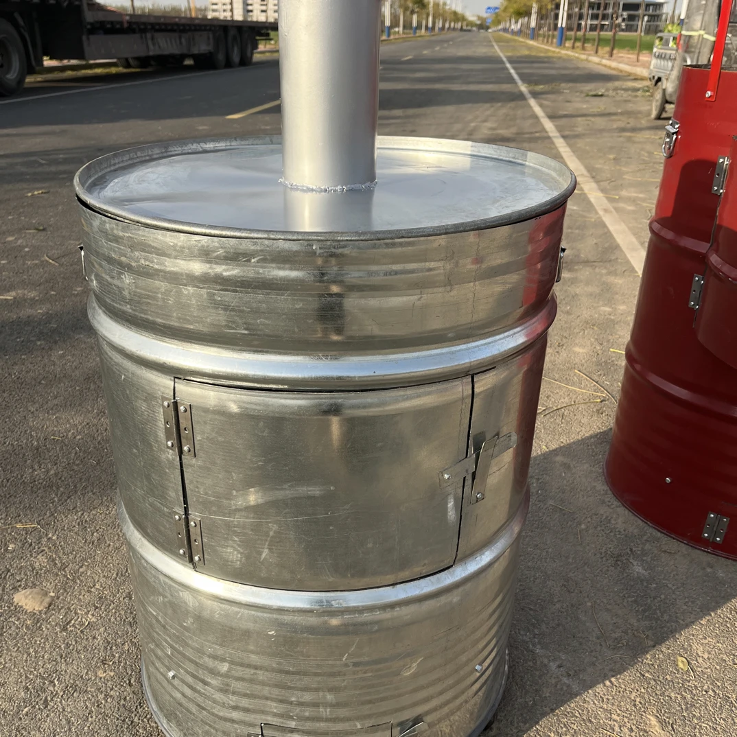 加厚耐烧小型烧元宝炉 无烟烧金桶元宝炉，农村小院元宝炉干净卫生