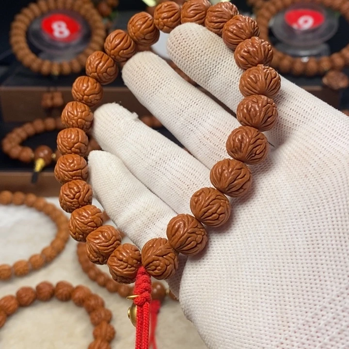 桃核吊坠杰*秦岭龙纹桃核