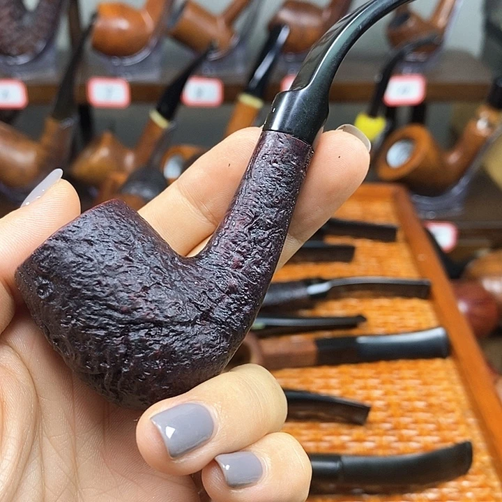 老英巴林石楠木烟斗