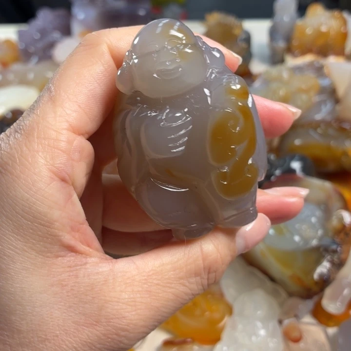 玛瑙/玉髓未镶嵌吊坠(不含链)