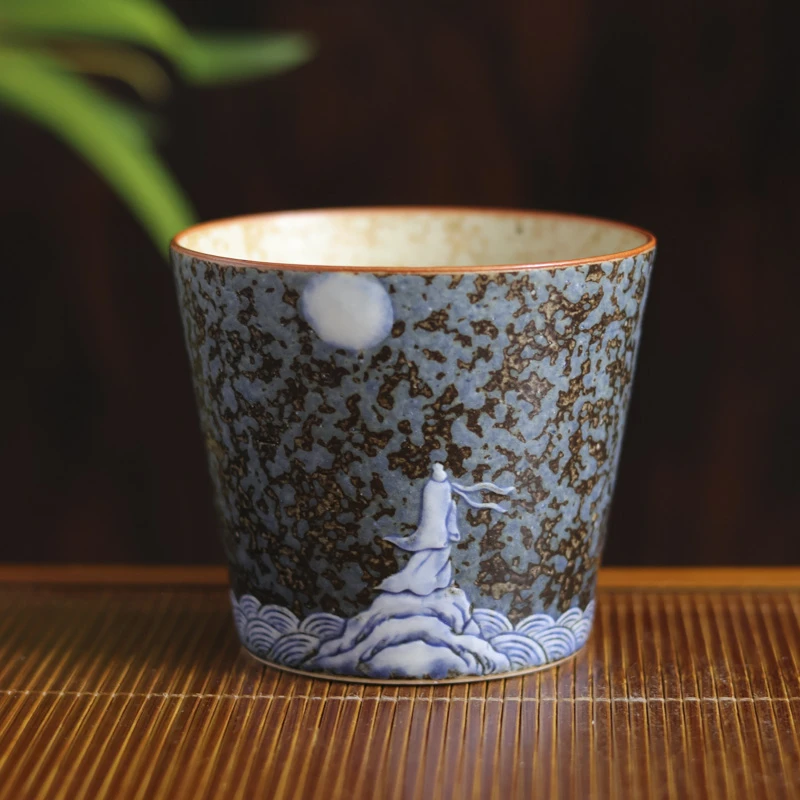 【熹谷言物】堆白海上生明月杯
