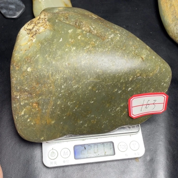 和田玉未镶嵌颈饰163