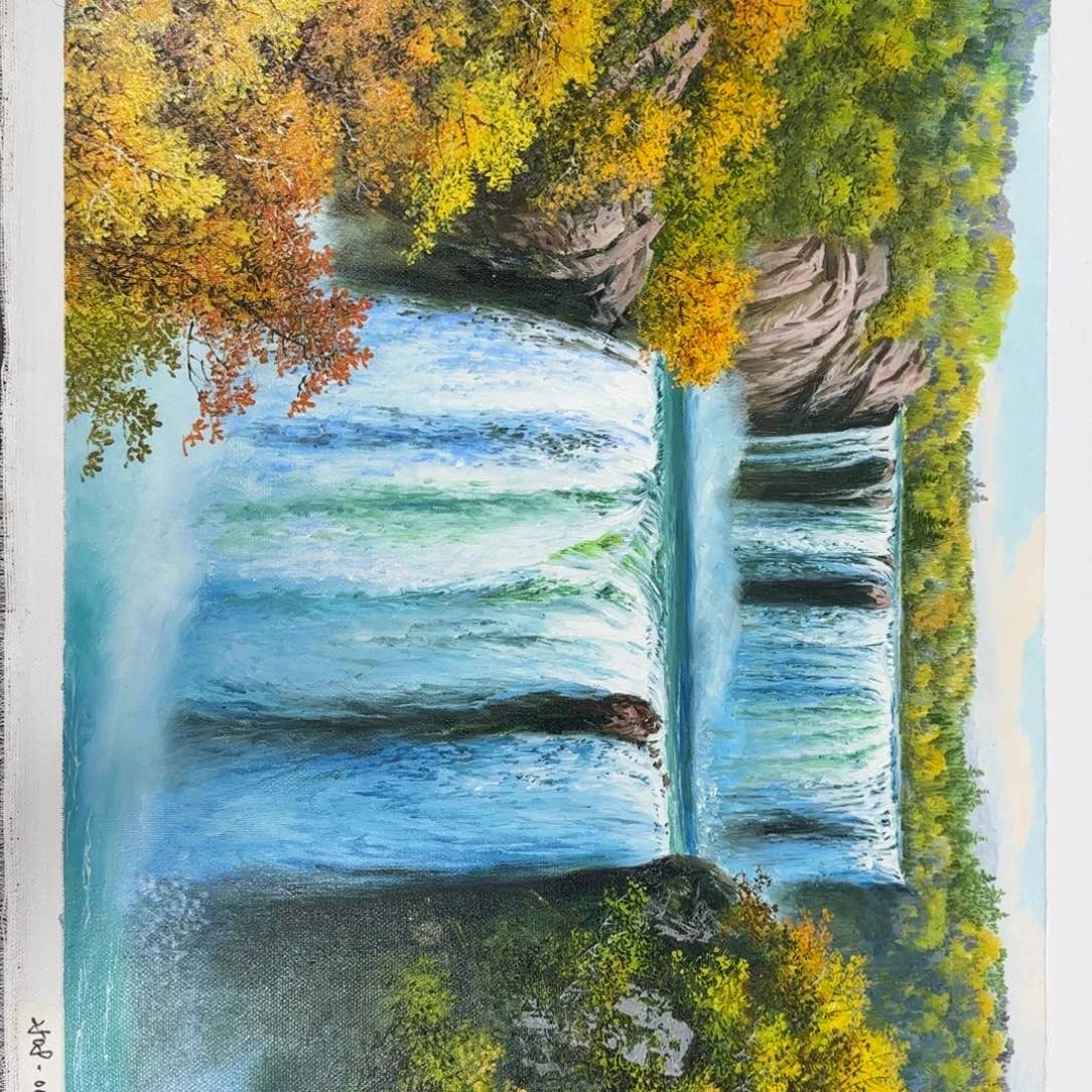 油画加油加油努力加油加油