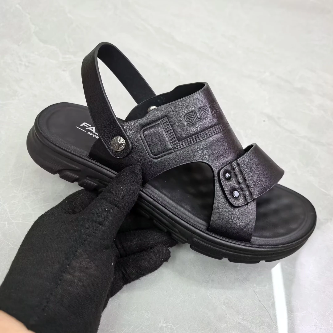 男鞋 n007男凉鞋沙滩鞋（牛皮）