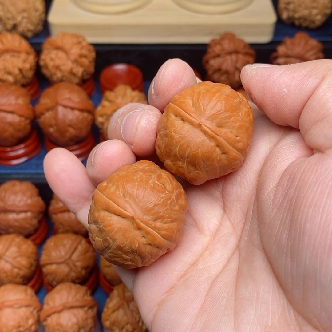 把件文玩核桃鸟***哥手捻