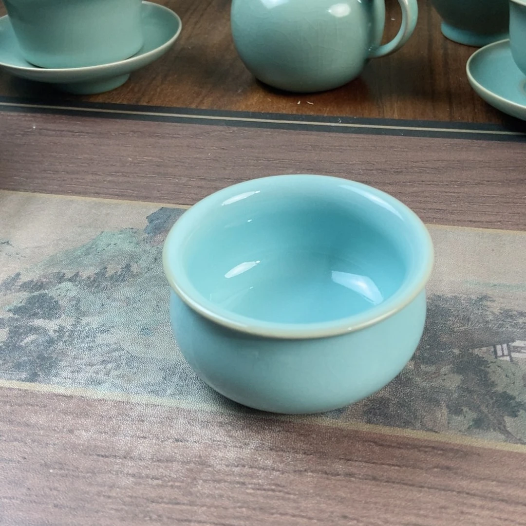 摆件瓷原产地原矿汝瓷～茶器