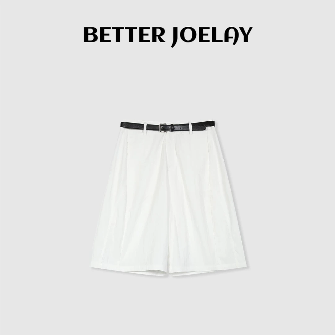 BETTER JOELAY-【简约风尚】时尚休闲直筒短裤宽松百搭WL1105