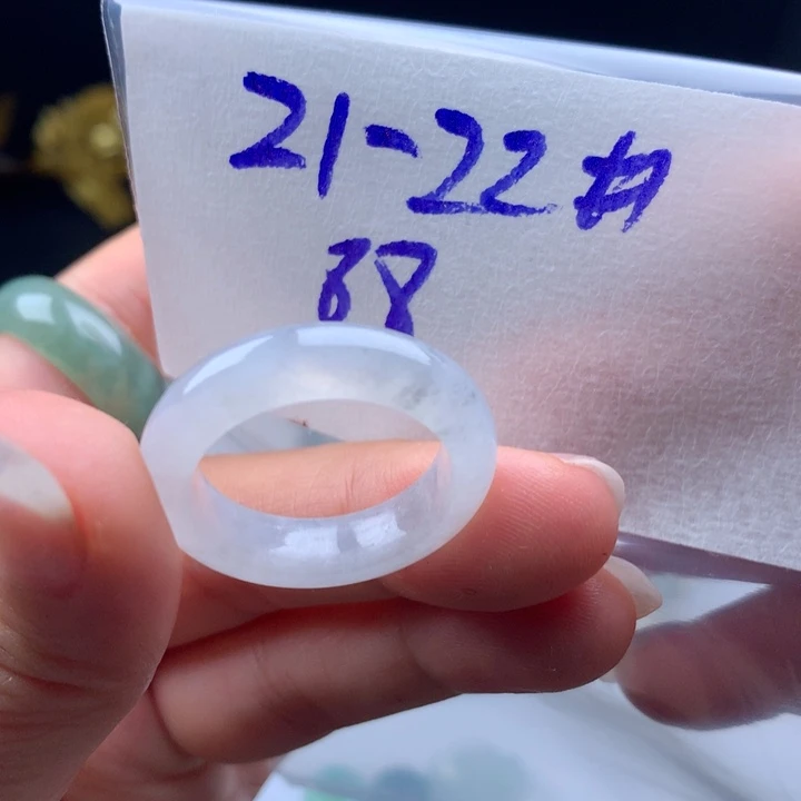 林****定制翡翠未镶嵌戒圈