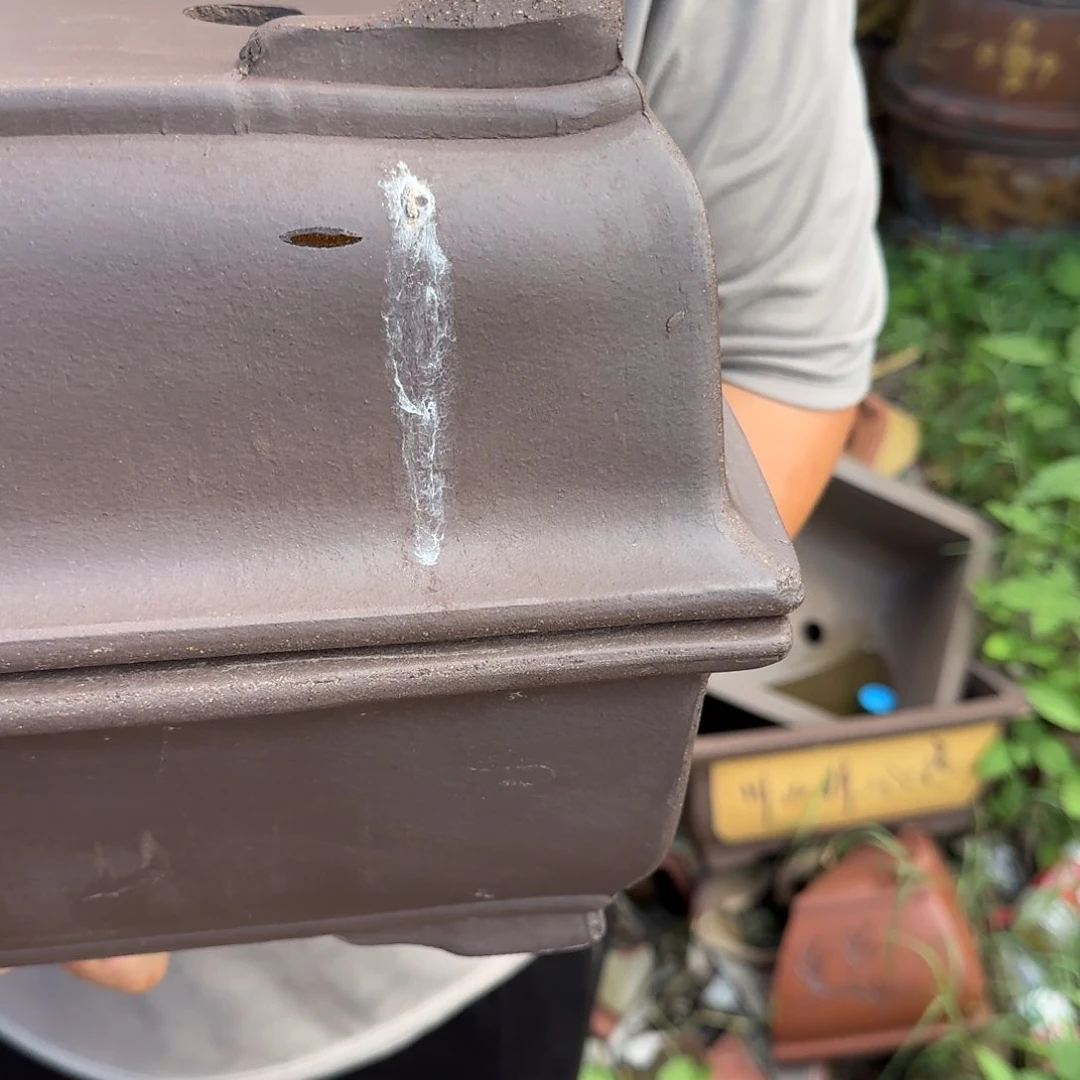 紫砂花盆口径26.18.10口径