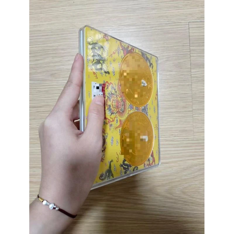 特色手工艺  两个盒龍洋双宝宝（黄大个）  复古风手工艺