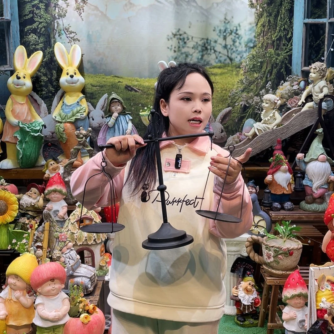 摆件花园摆件红红火火