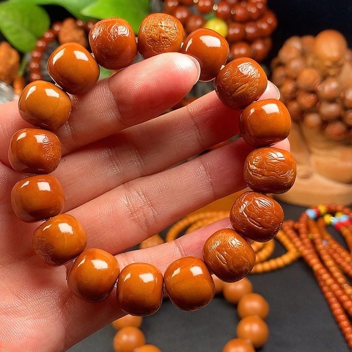 橄榄核手串/手链角**演老型钟馗