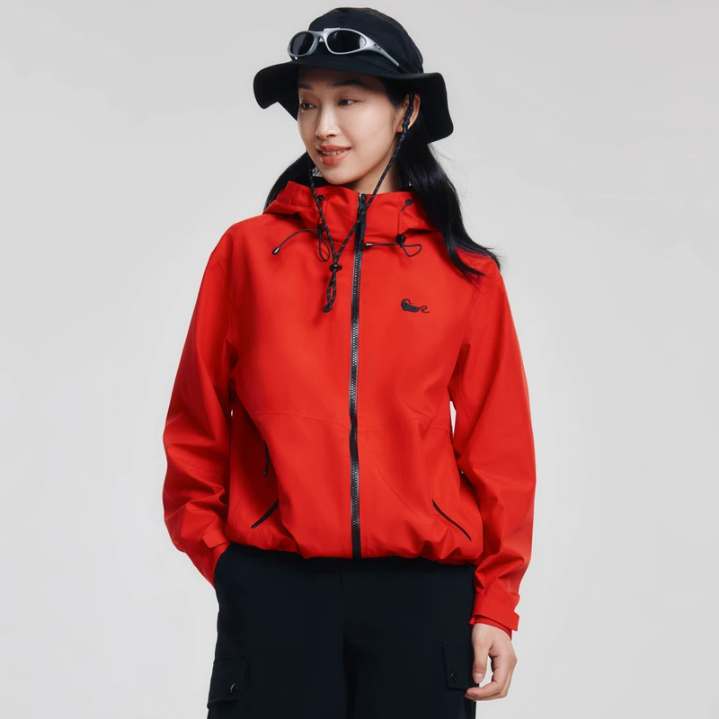 carnavaldevenise威尼斯25春女装新品运动户外密可柔防水连帽外套