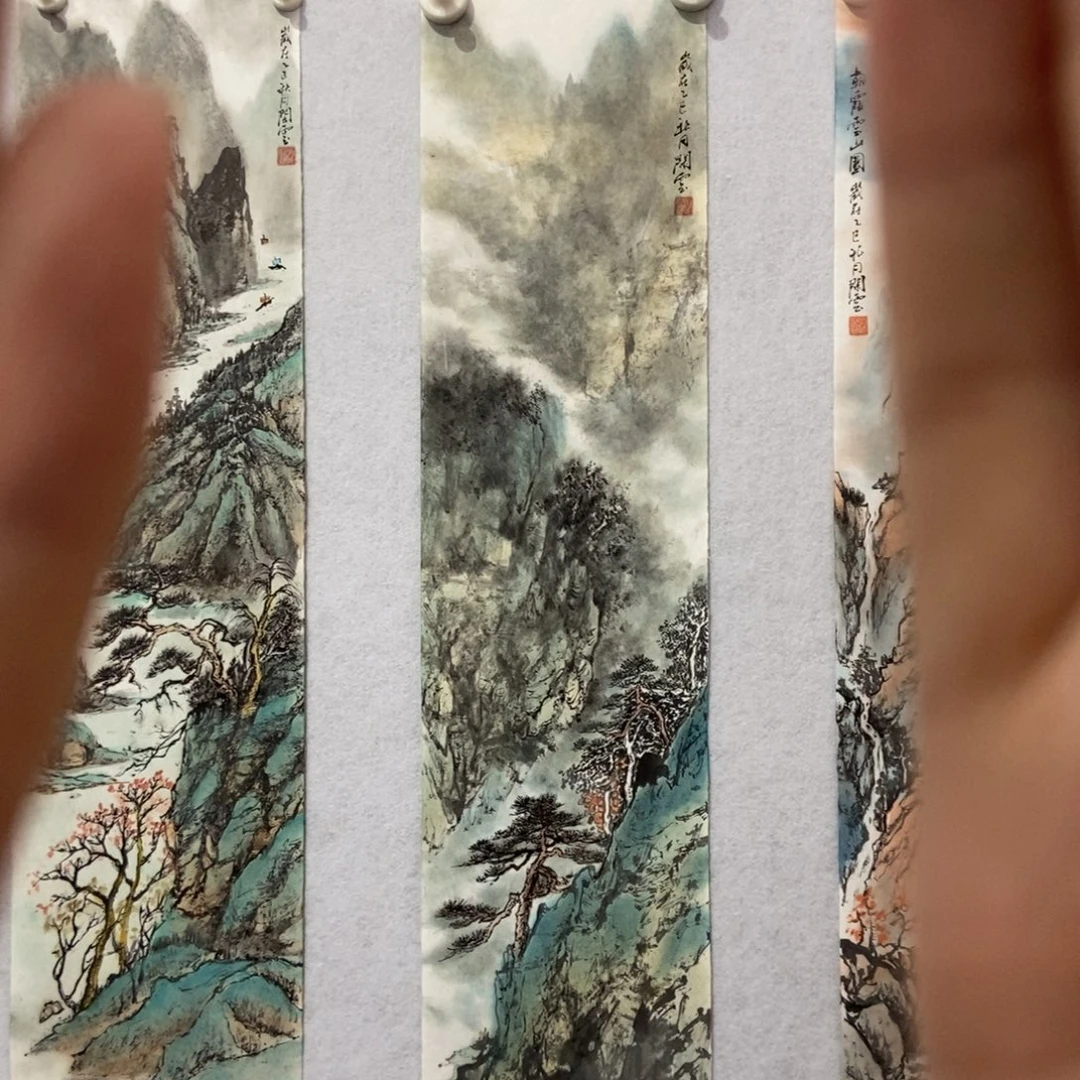 朗***浴国画墨鱼精品墨鱼精品