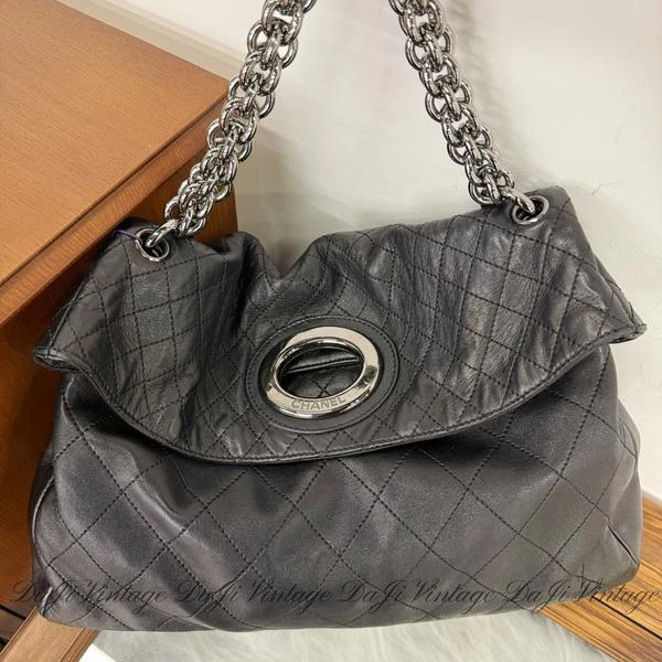 大吉中古/Chanel香奈儿猪鼻扣单肩包