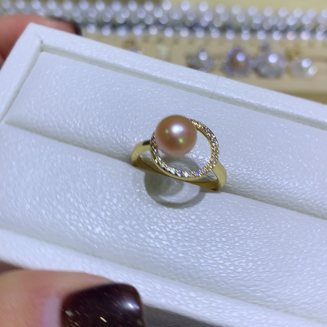 未镶嵌耳饰淡水珍珠