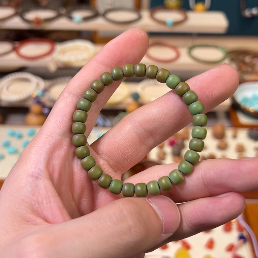 绿松石未镶嵌手串老型手串