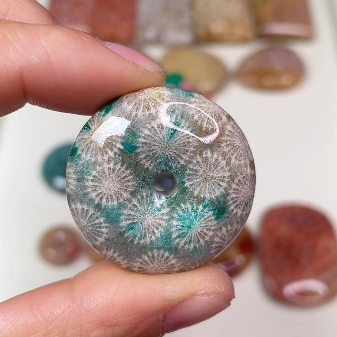 【闪购商品】未镶嵌吊坠(赠链)硅化玉