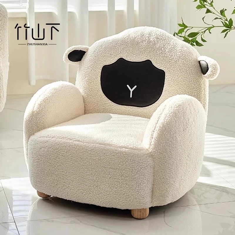 儿童卡通小沙发可坐可躺6岁以上宝宝单人沙发椅阅读角看书靠背椅