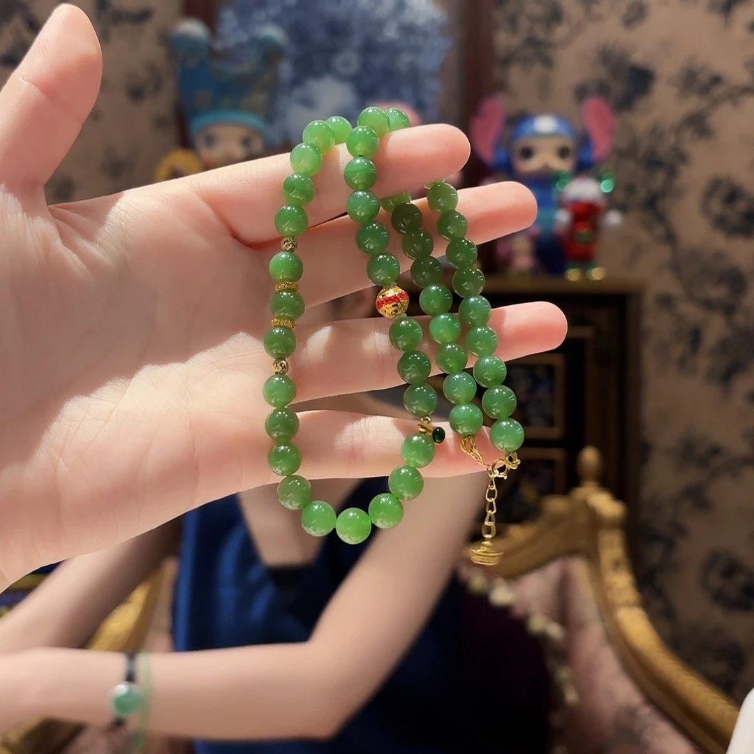 和田玉未镶嵌颈饰颈饰