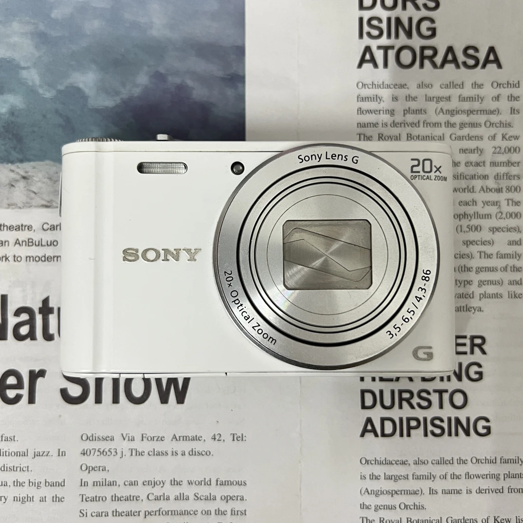 95新 Sony/索尼 WX300 小长焦带WiFi 可拍月亮演唱会 1820万像素