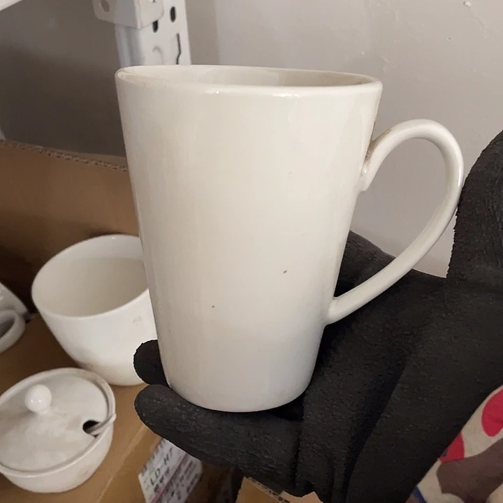 瓷片强化瓷水杯一个