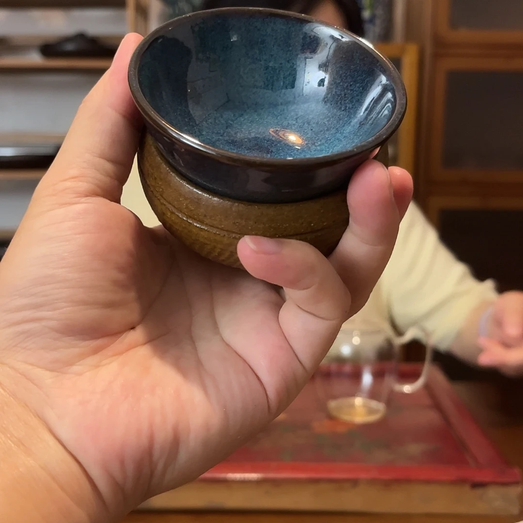 茶壶紫砂紫砂鈞釉柴烧主人杯