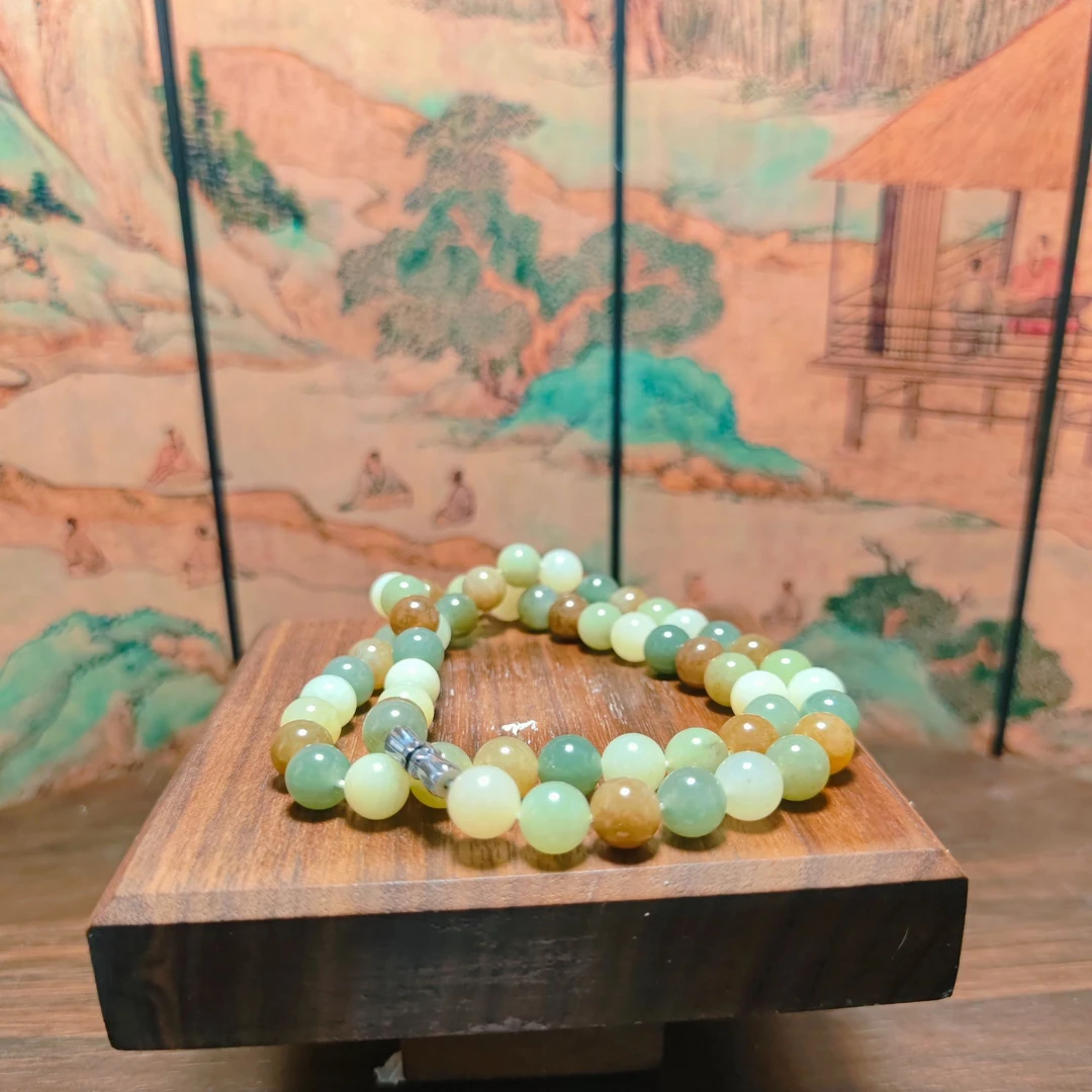 J和田玉多宝圆珠项链0628