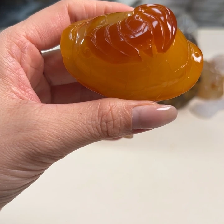 玛瑙/玉髓吊坠(不含链)未镶嵌