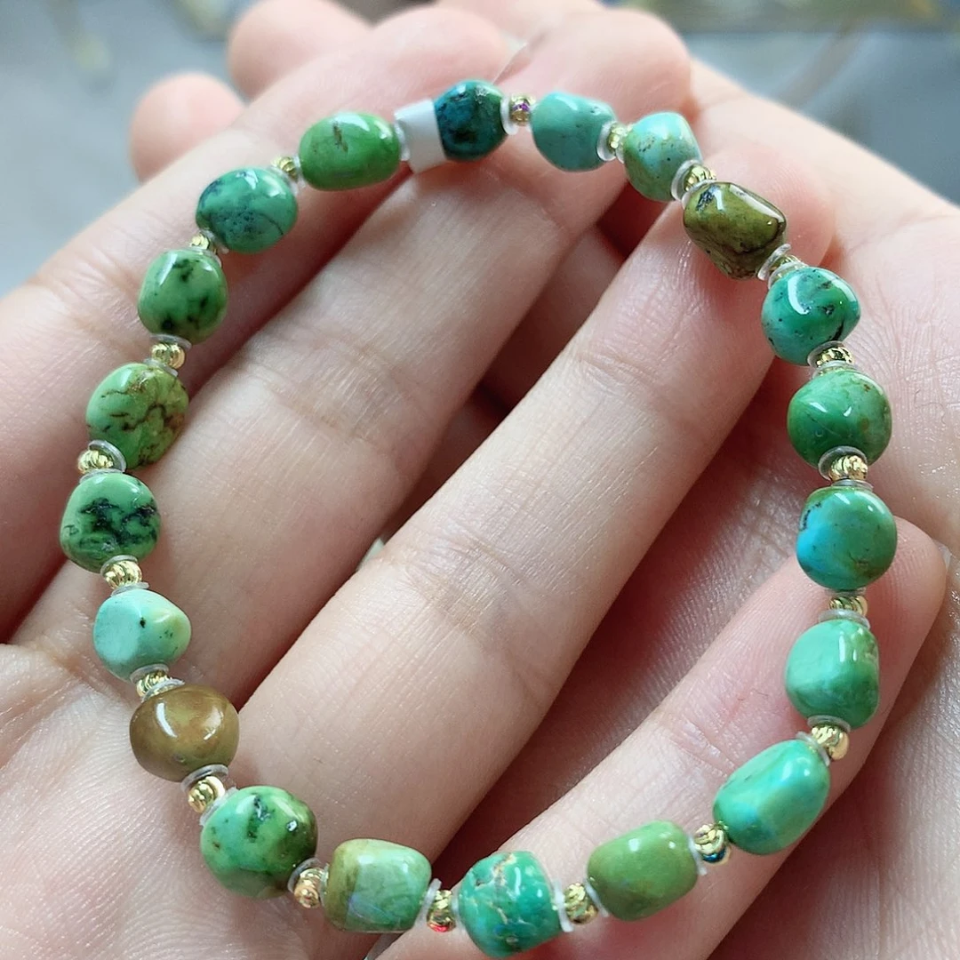 未镶嵌绿松石珠宝奇石